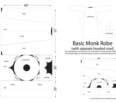 [Gratuit] Tuto robe de moine